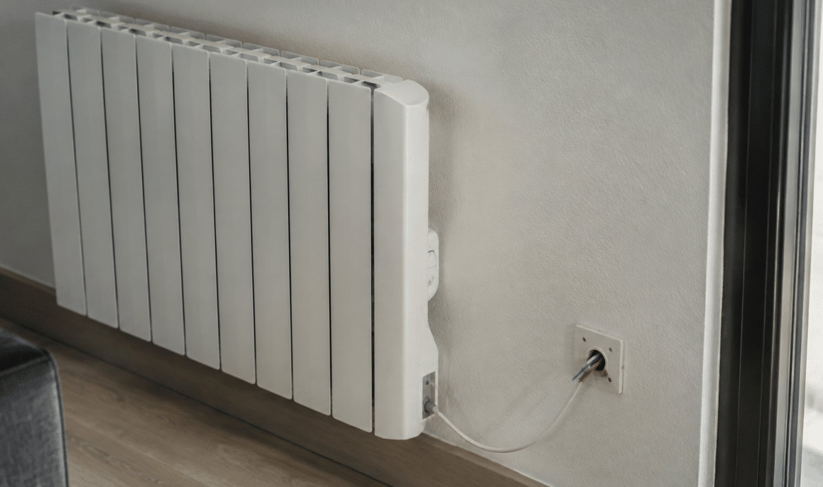 Radiateur avec fil pilote non connecte au mur